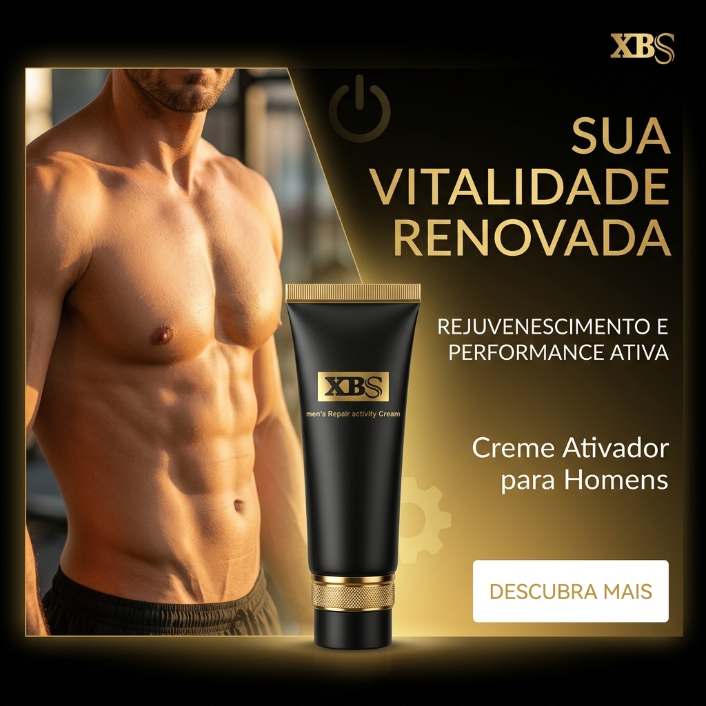 Creme Massageador Íntimo Masculino Revigorante